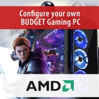 Build your own AMD BUDGET Gaming PC – B450/Win10HOME – BYO-AMD01