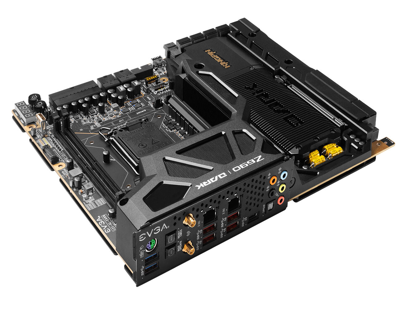 You are currently viewing The Z690 DARK KINGPIN motherboard from EVGA has been unveiled.